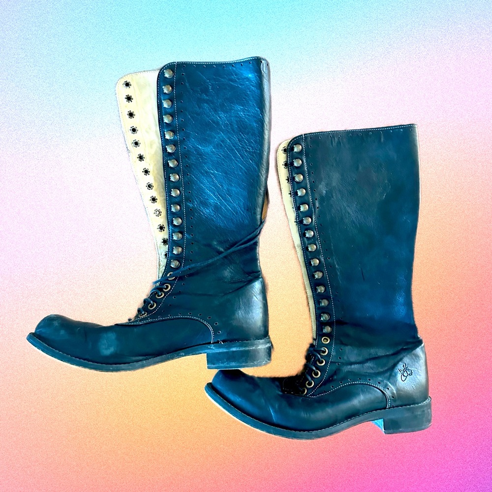 John Fluevog *GENUINE LEATHER* combat boots